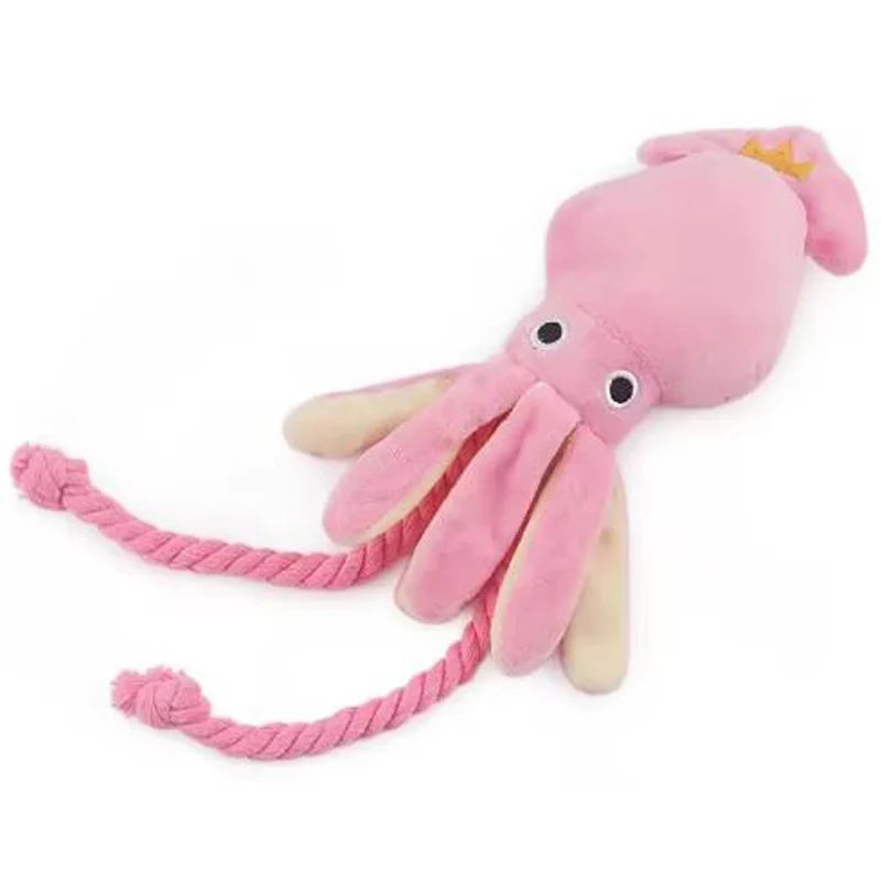 Pulpo de Cuerdas para Perros - Juguetes para Morder.