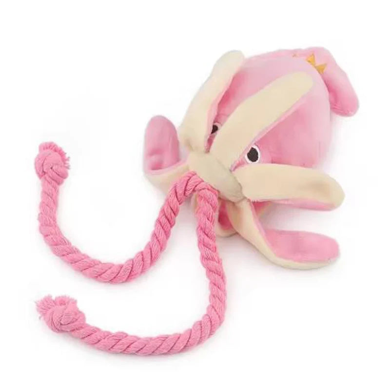 Pulpo de Cuerdas para Perros - Juguetes para Morder.