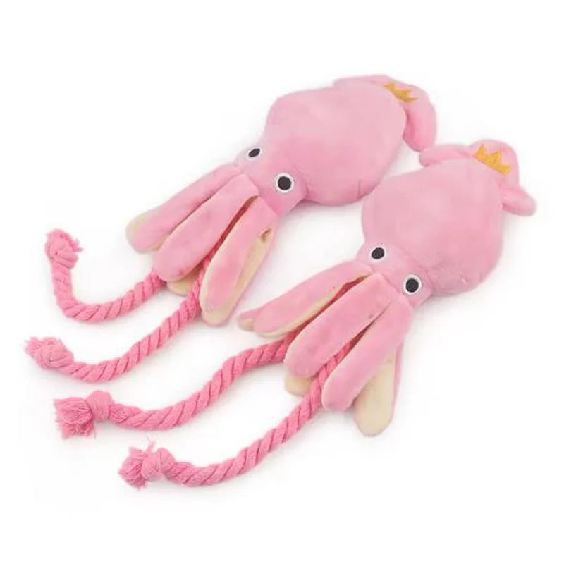 Pulpo de Cuerdas para Perros - Juguetes para Morder.