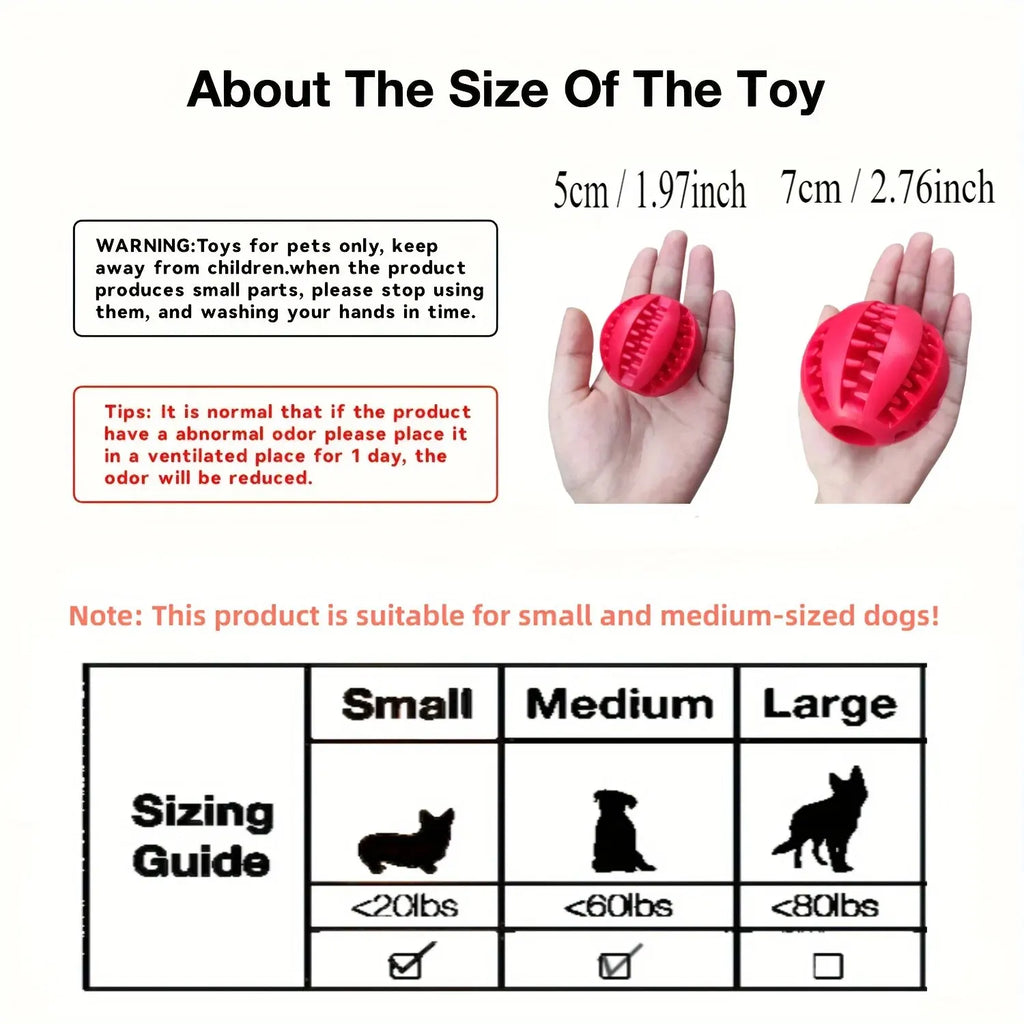Dog Treat Feeder Ball