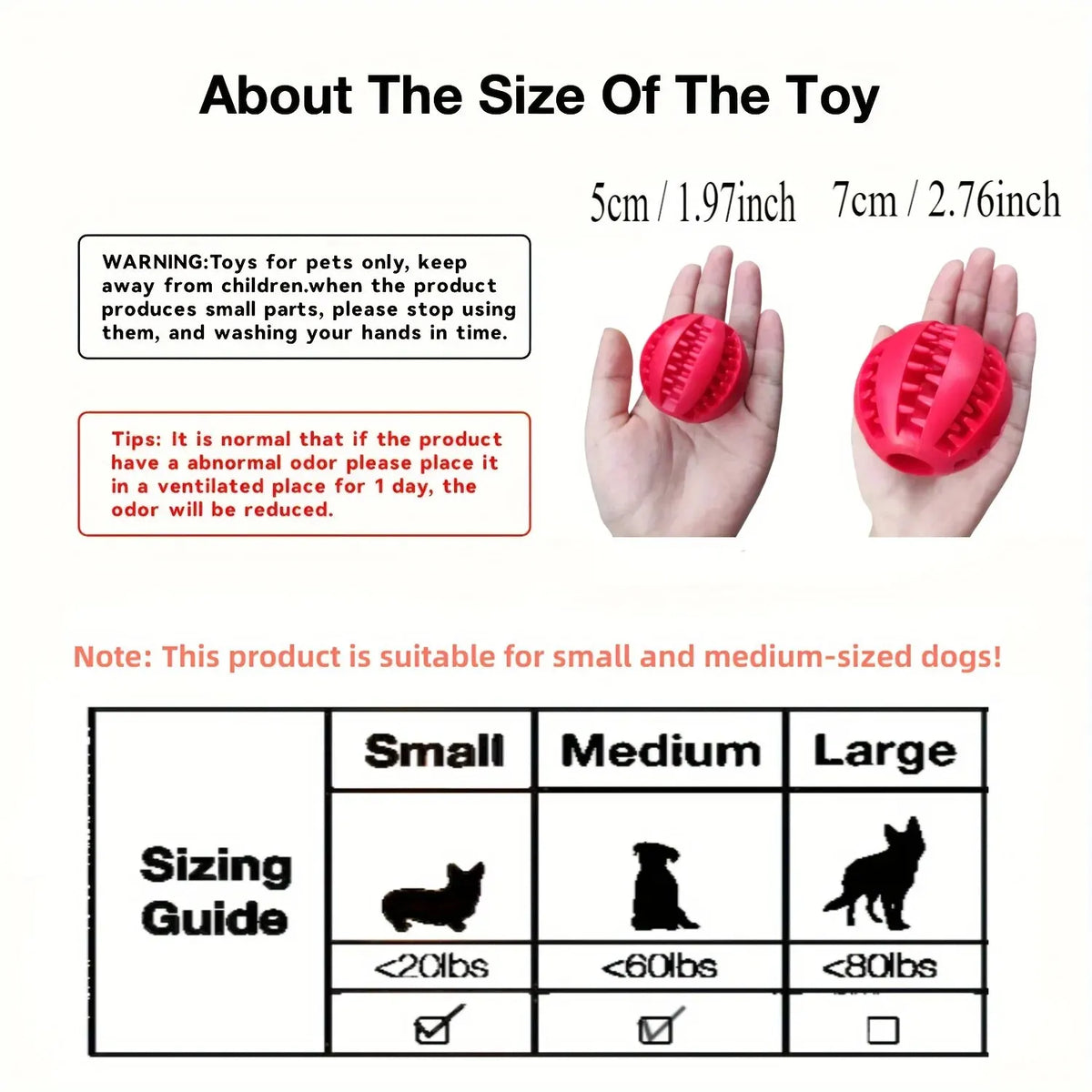 Dog Treat Feeder Ball
